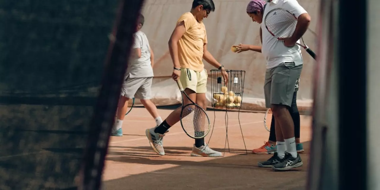 How would the tennis game be without ball kids?
